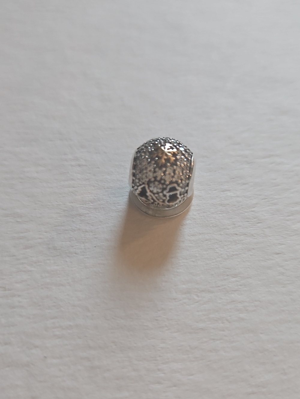 Pandora Sterling Silver Snowglobe Charm